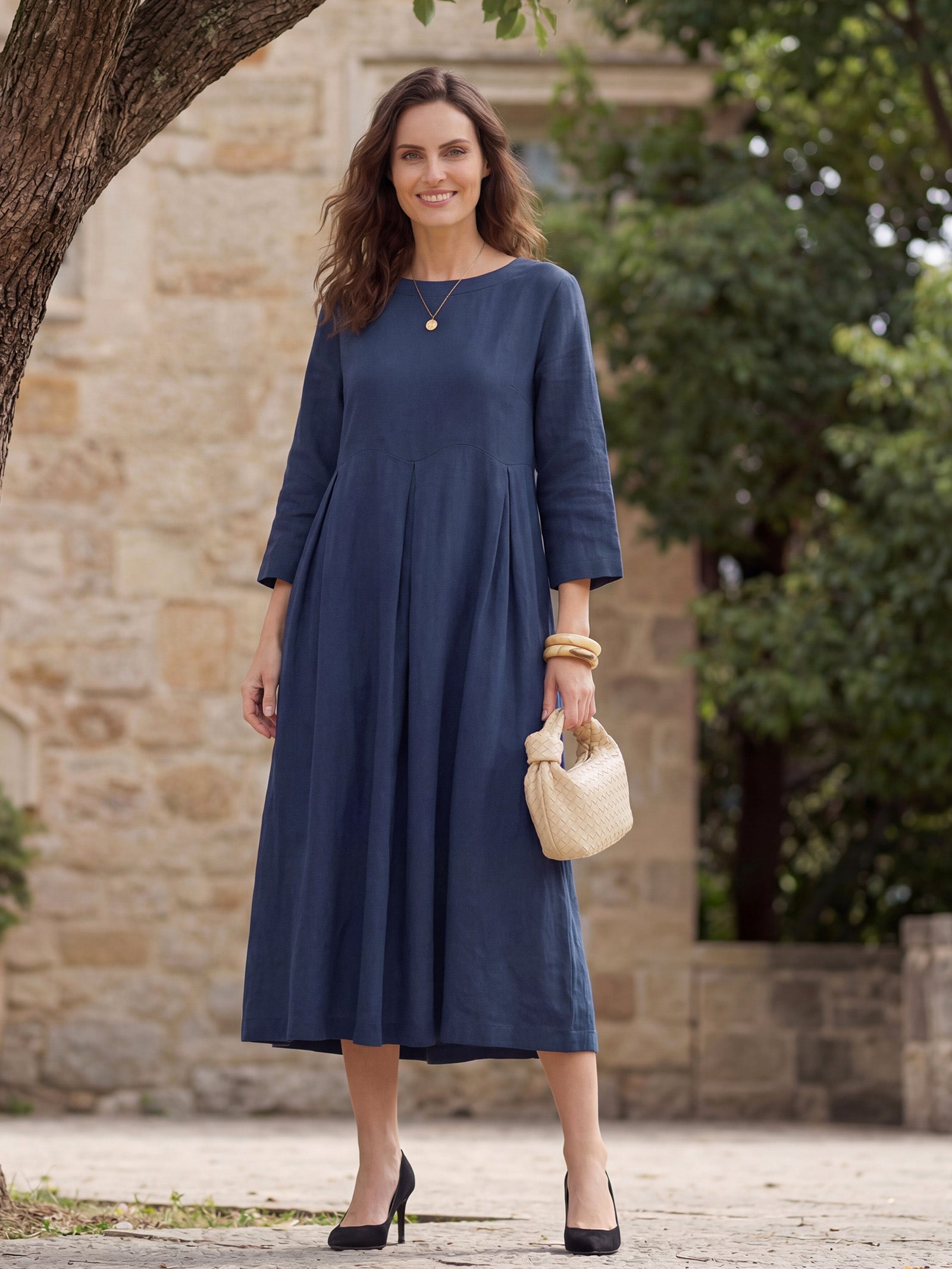 ABIGAIL | Vestido fresco calidad 100% Lino