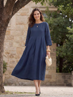 ABIGAIL | Vestido fresco calidad 100% Lino