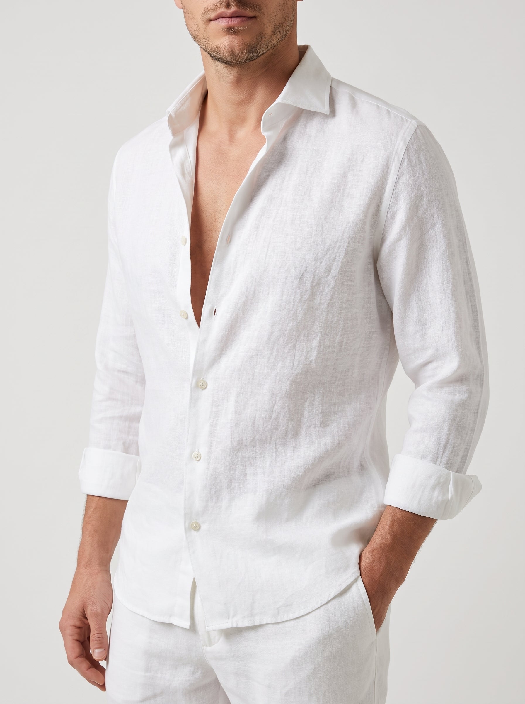 LUCA | Camisa Lino elegante