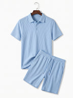 MILÁN | Conjunto Polo Premium y Shorts Fresco
