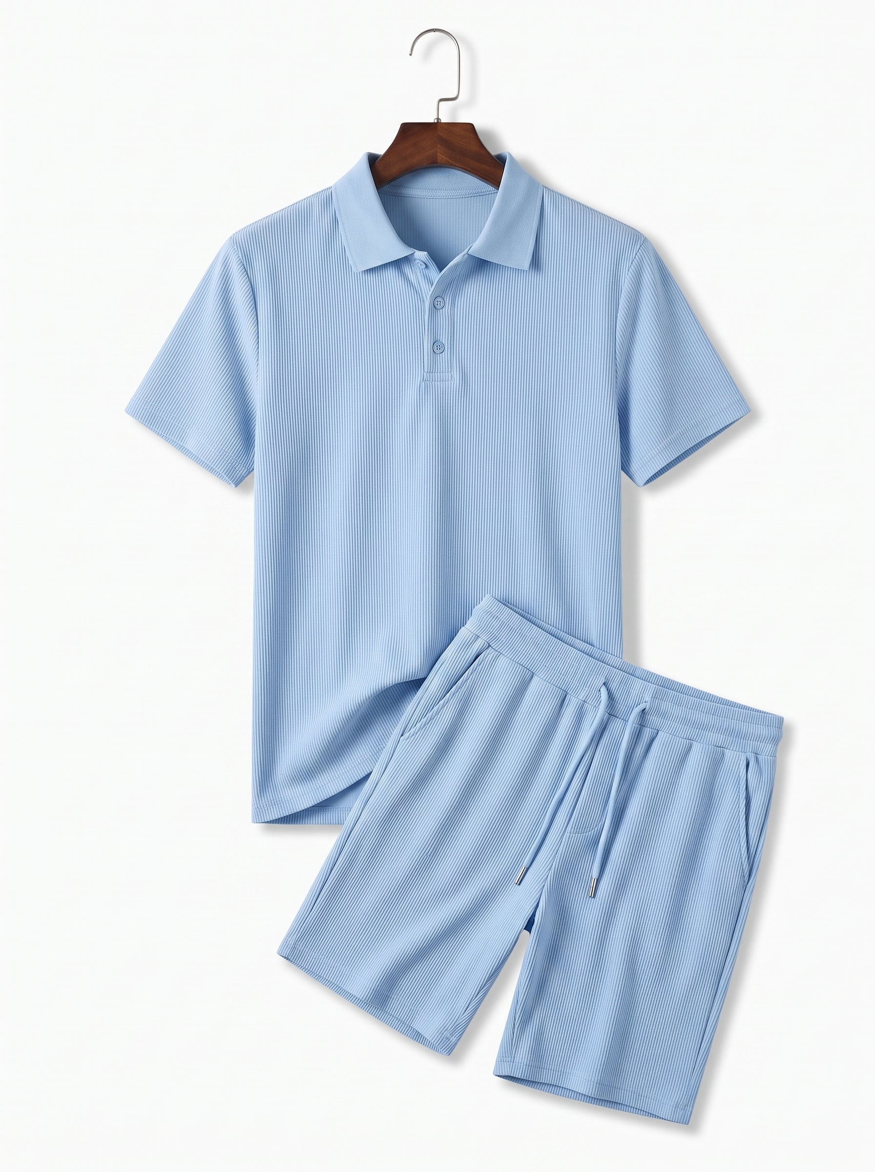 MILÁN | Conjunto Polo Premium y Shorts Fresco