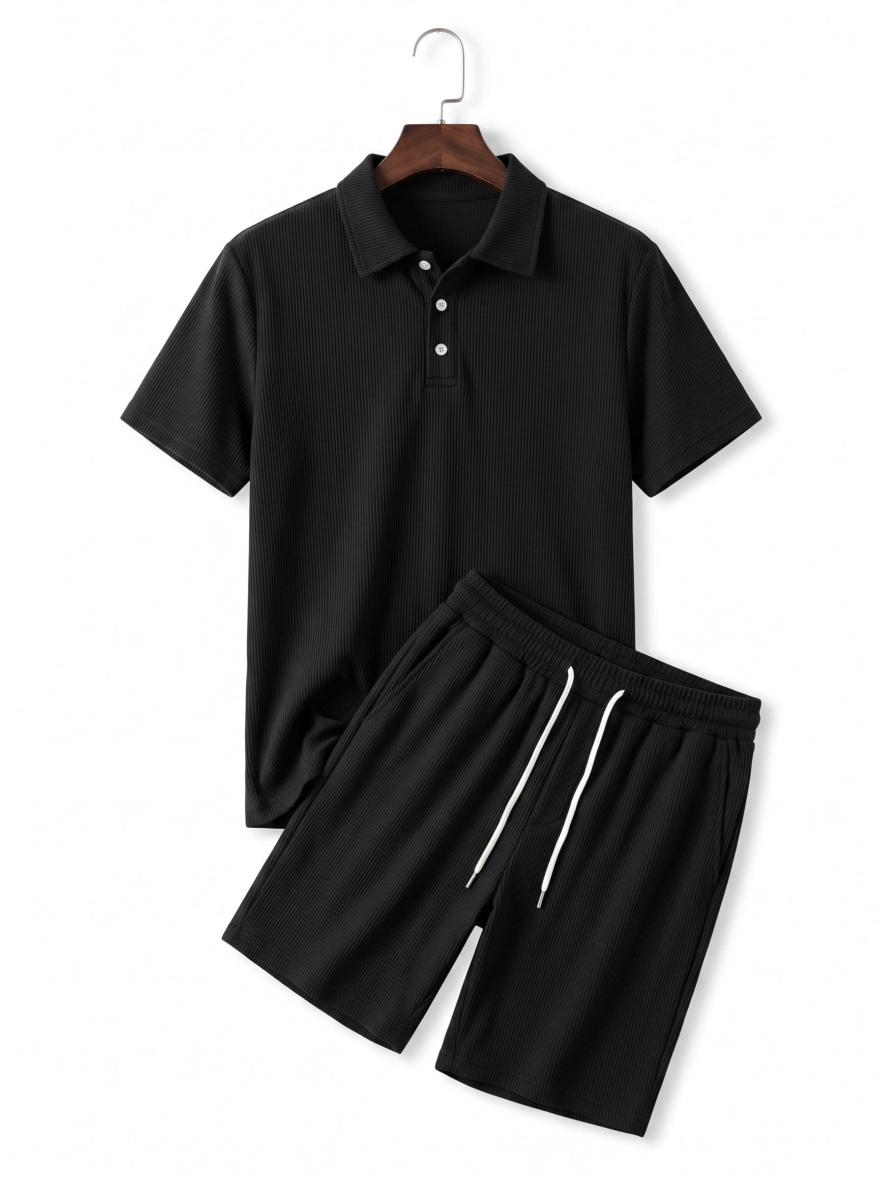 MILÁN | Conjunto Polo Premium y Shorts Fresco