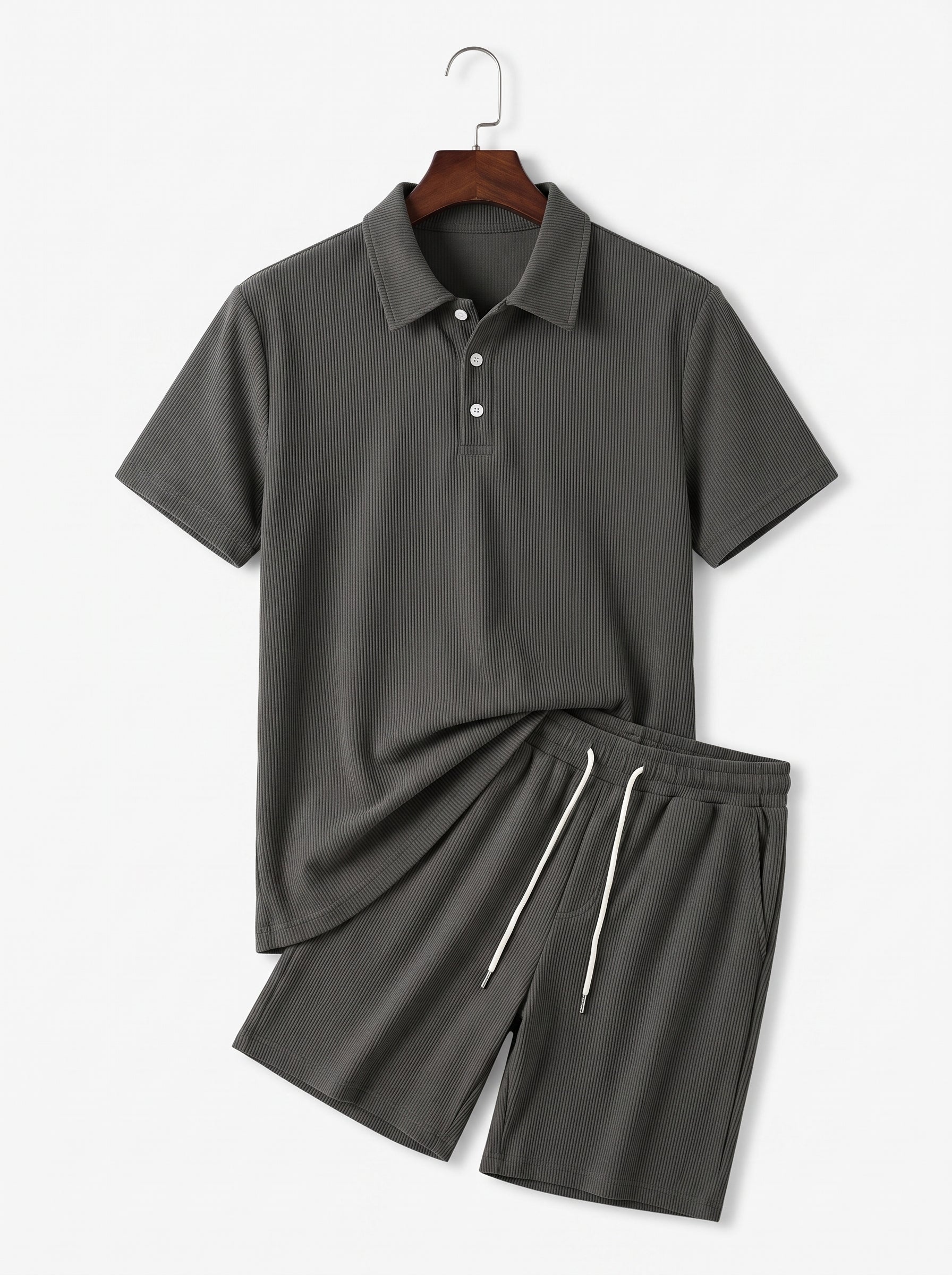 MILÁN | Conjunto Polo Premium y Shorts Fresco