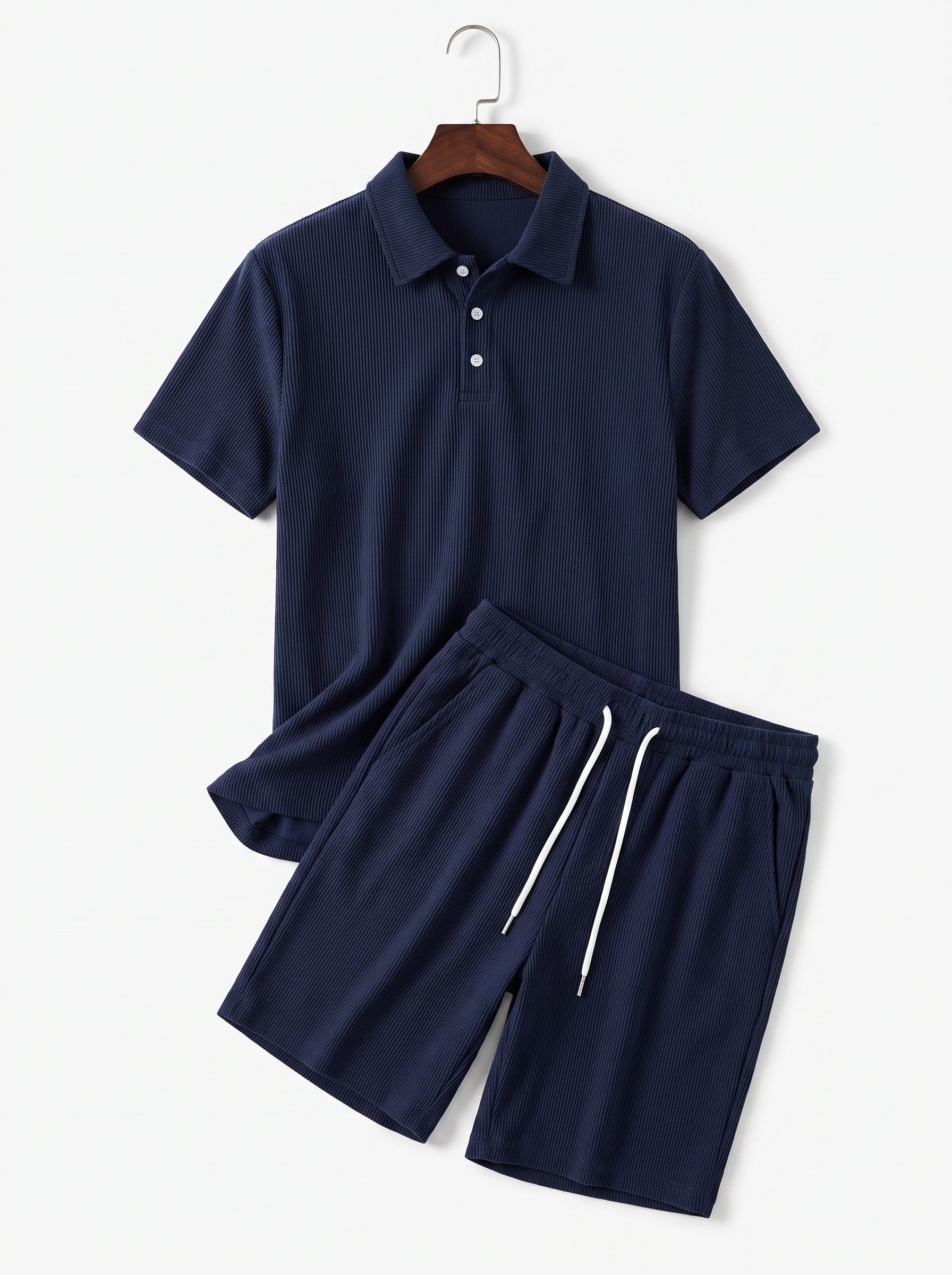MILÁN | Conjunto Polo Premium y Shorts Fresco