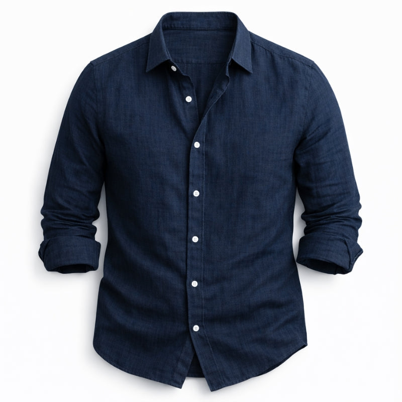 Riviera™ Camisa de Lino Transpirable