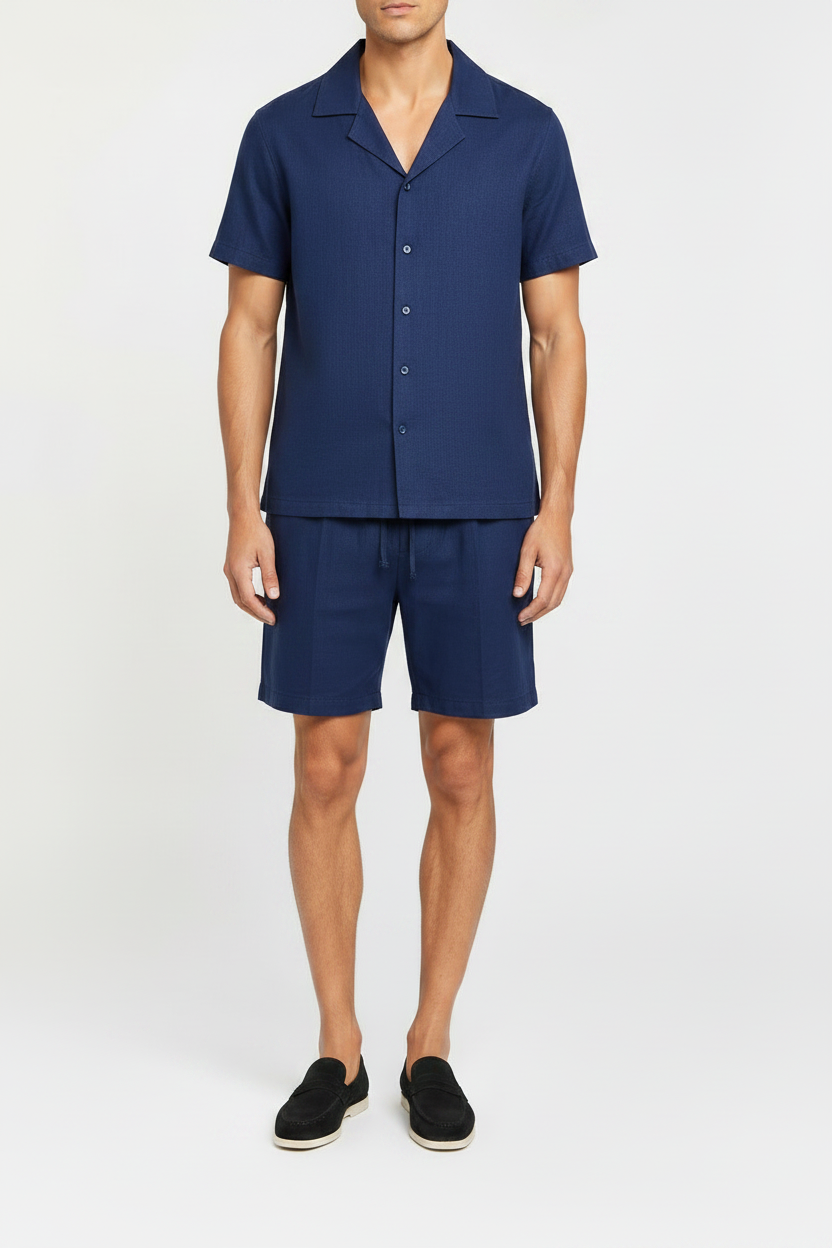 Conjunto de Lino Valenci | Azul Marino