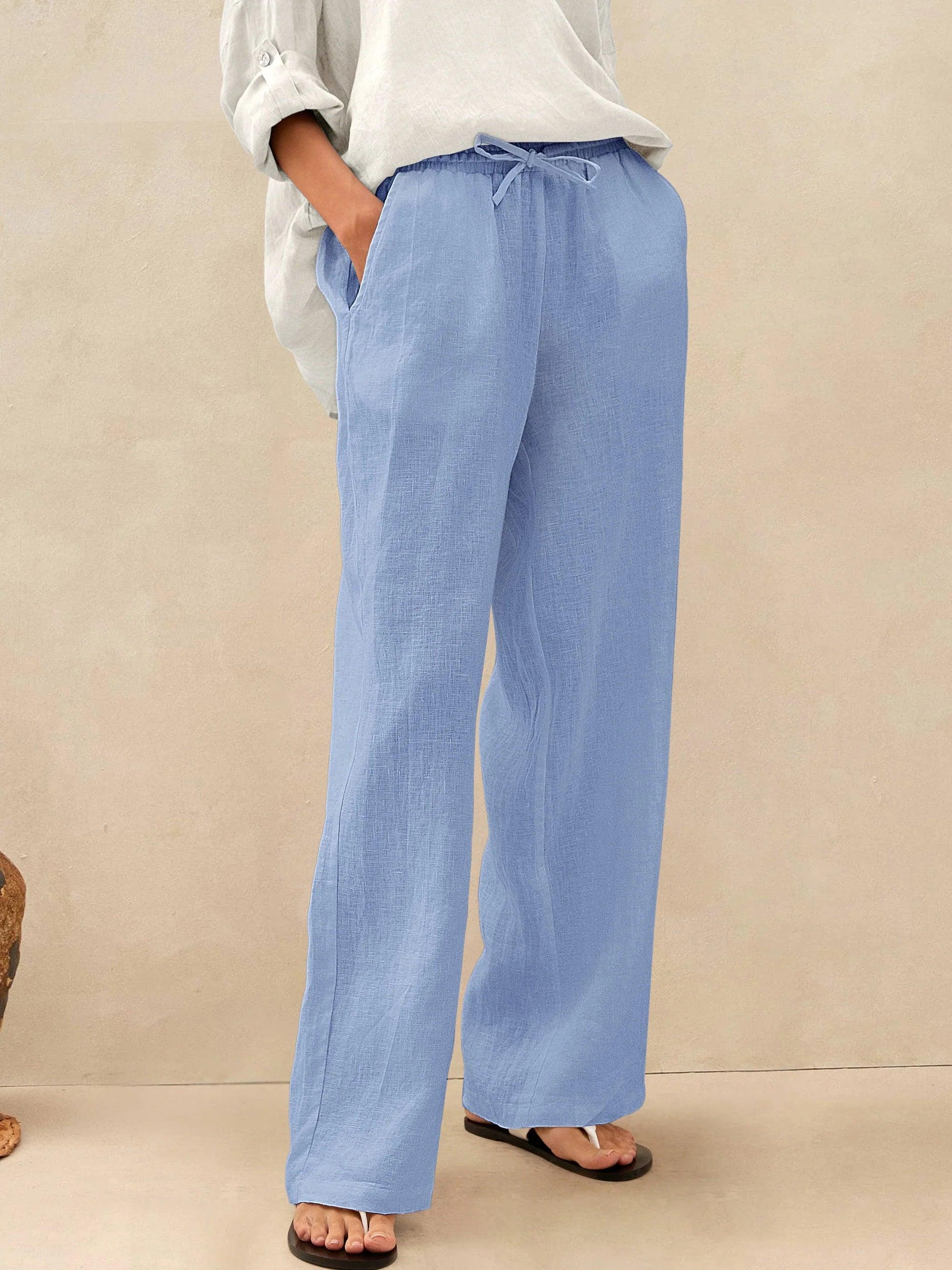 LYON | Klassische Hose aus 100 % Leinen