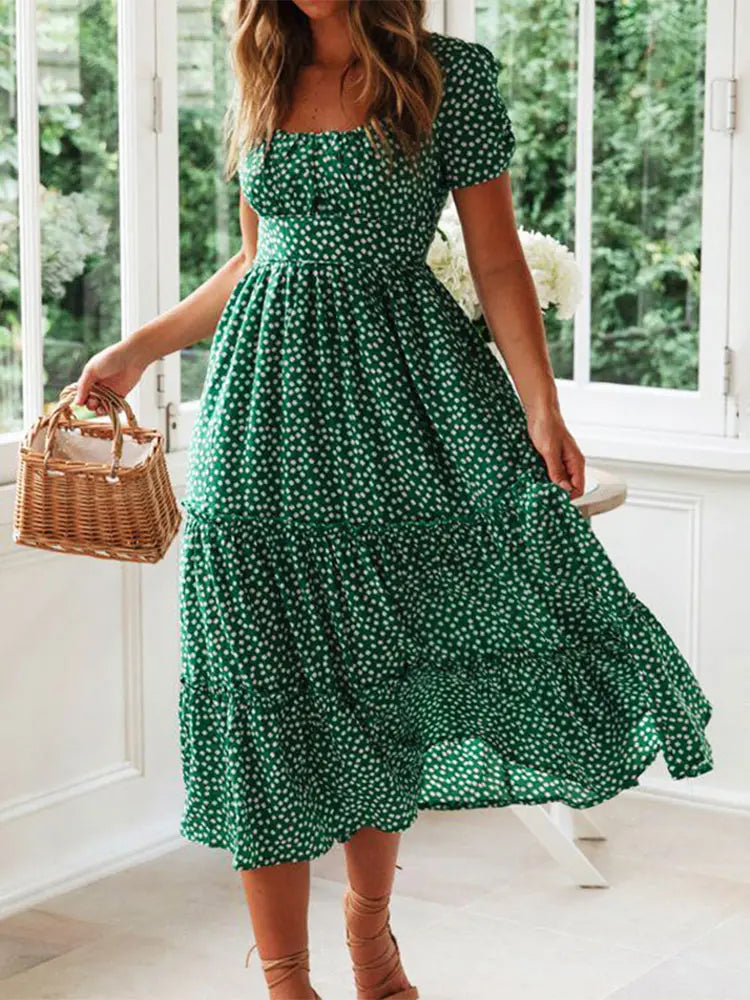 VALERIA | vestido de Verano fresco vintage