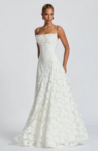 Giorgia | Elegantes Spitzen Maxi Kleid
