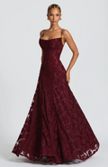 Giorgia | Elegantes Spitzen Maxi Kleid
