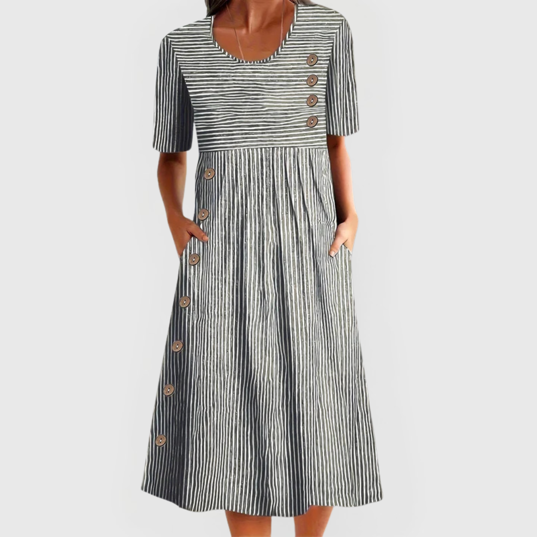 Amelia | Vestido a rayas