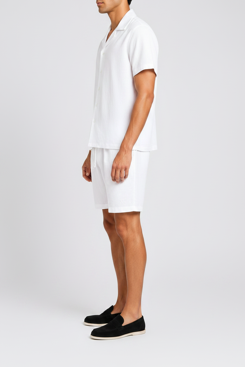 Conjunto de Lino Valenci | Blanco