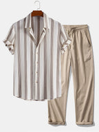Conjunto Valencia Rayas | Fresco, Elegante y Ligero