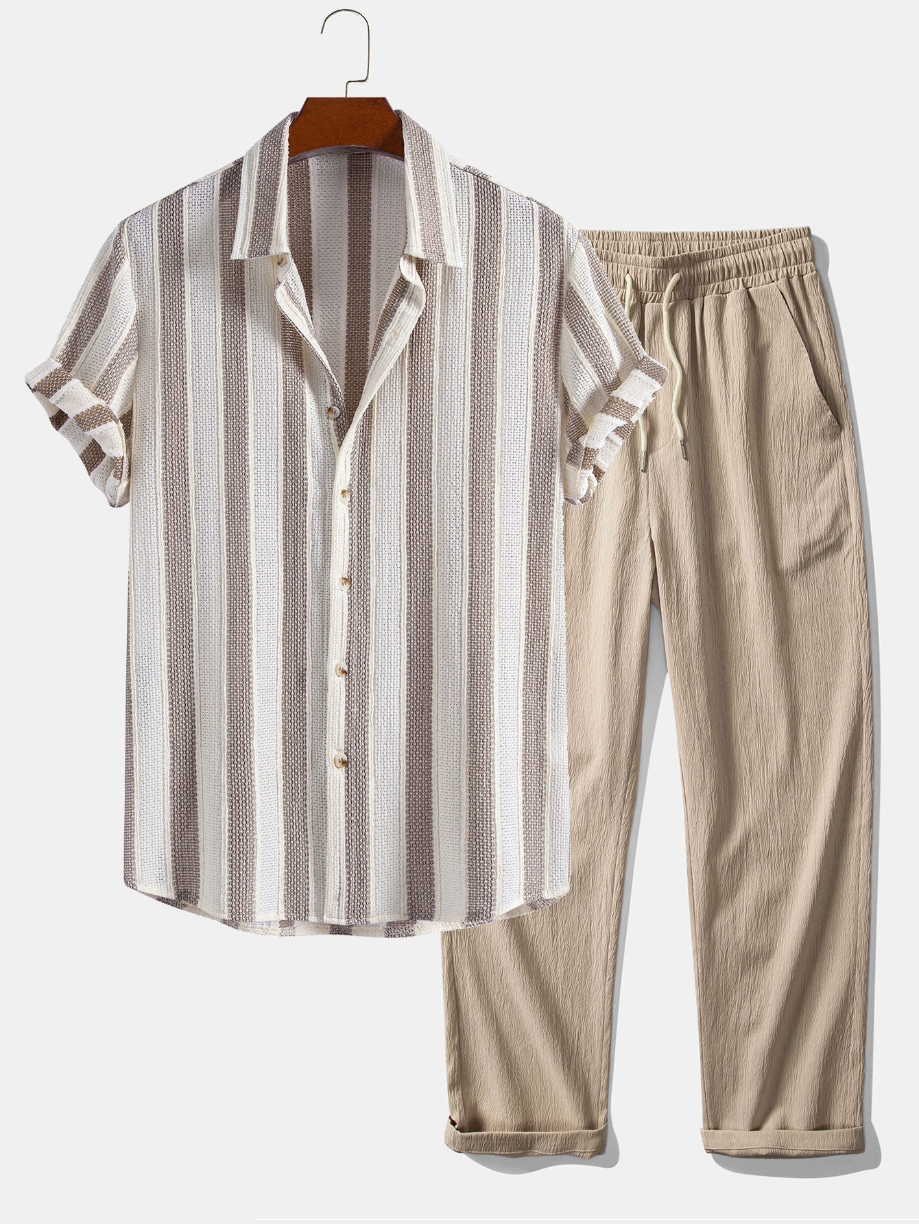Conjunto Valencia Rayas | Fresco, Elegante y Ligero