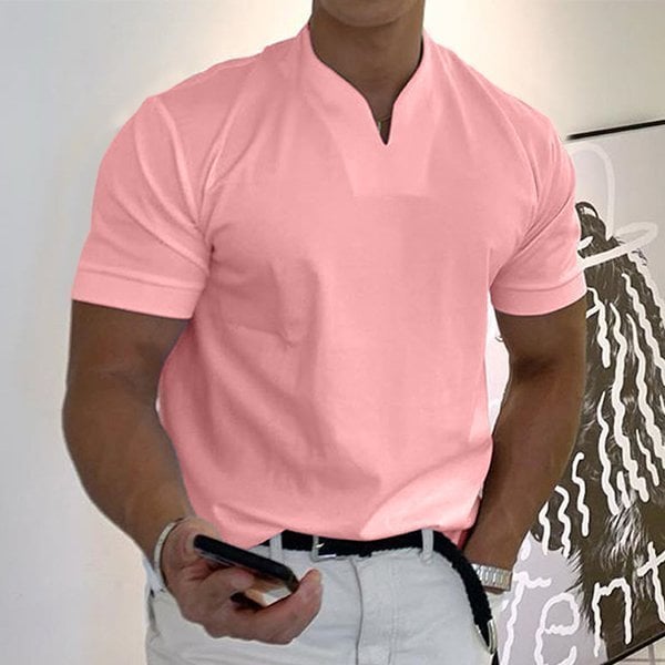 Camiseta Toscana | Camiseta ajustada con cuello en V para hombre