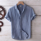 Hudson | Camiseta de Lino fresca para Hombre
