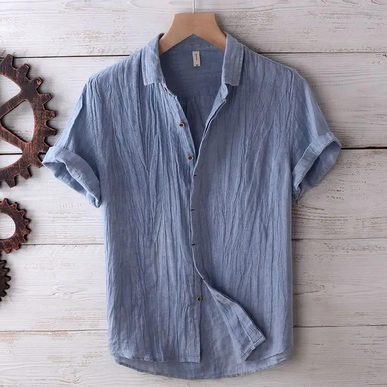 Hudson | Camiseta de Lino fresca para Hombre