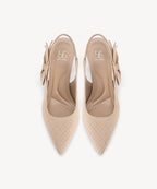 VICTORIA™ | Slingback Stiletto de Alta Elegancia