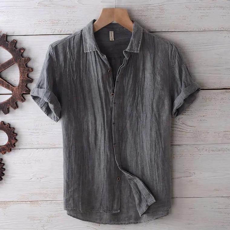 Hudson | Camiseta de Lino fresca para Hombre