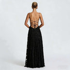Giorgia | Elegantes Spitzen Maxi Kleid