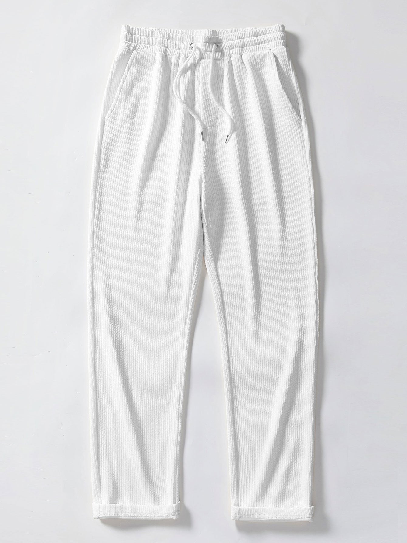Enzo™ | Conjunto Polo Jacquard y Pantalón Recto