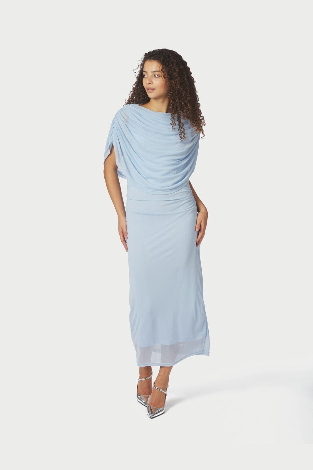 LEONOIR™ | Vestido Drapeado de Elegancia de Malla suave