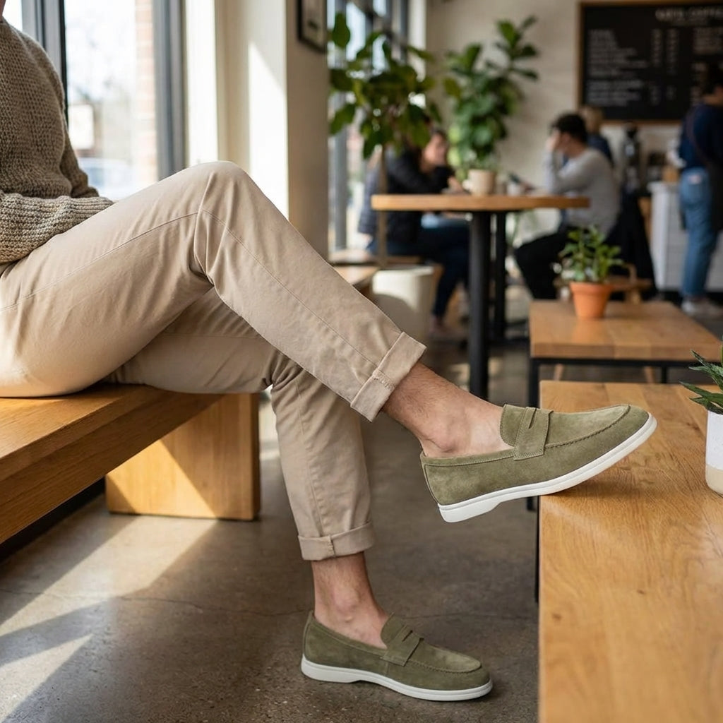 Mayfair Wildleder-Penny-Loafer