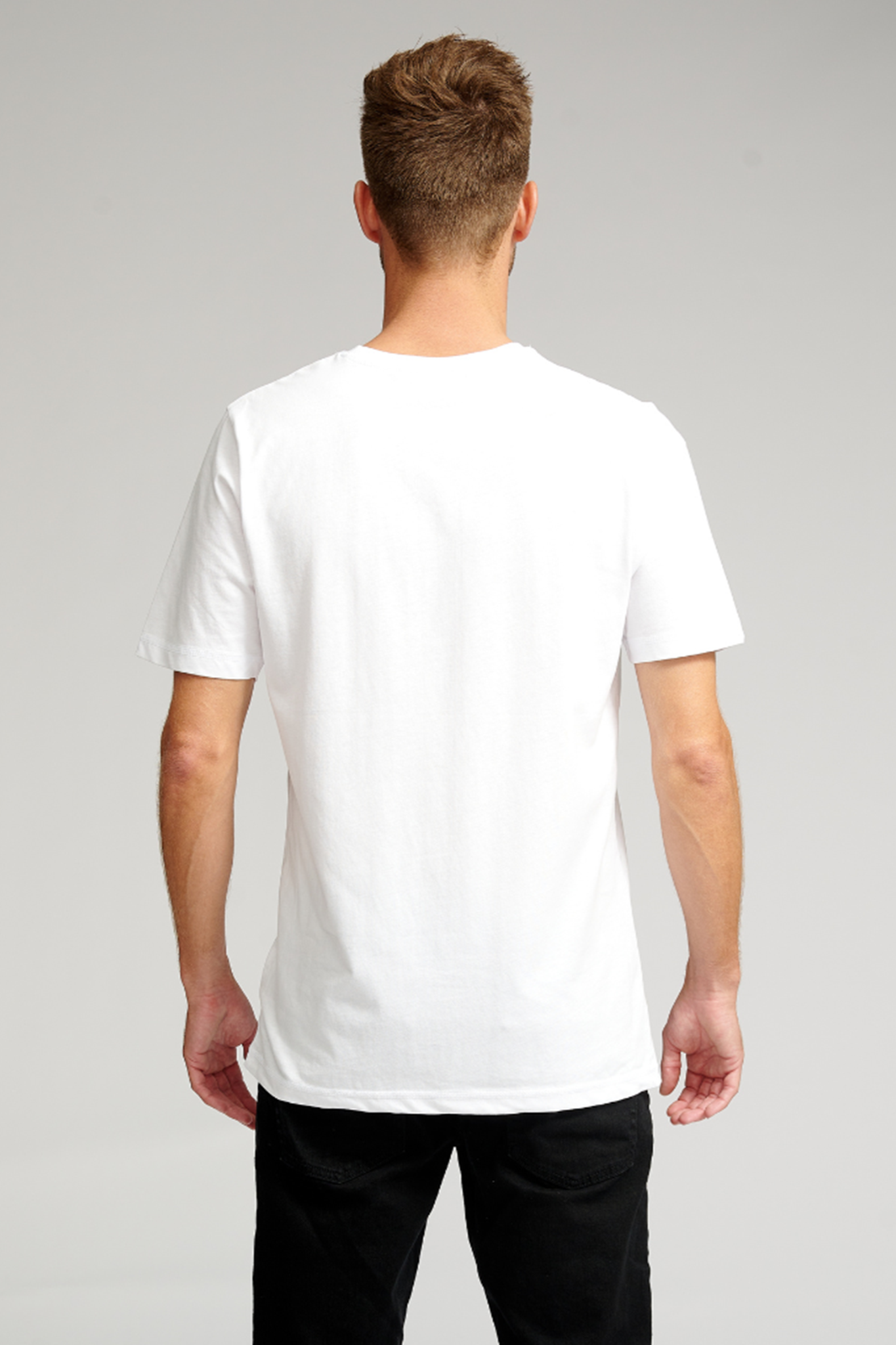 Basic T-shirt - Weiß