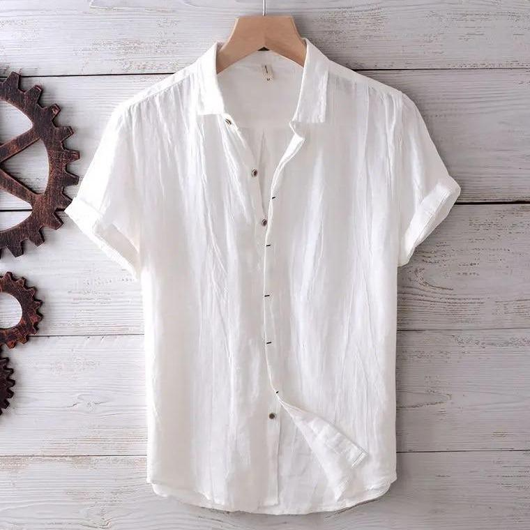 Hudson | Camiseta de Lino fresca para Hombre